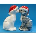 Mwah !  In Santa's...