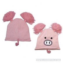 Private Label Pink, Pig With Pom Ears 