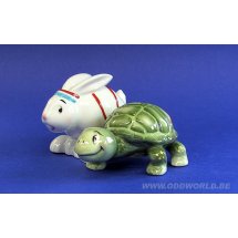 Mwah Salt And Pepper Tortoise And Hare Statue