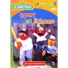 Sesamstraat - Sport en lichaam DVD