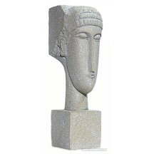 Modigliani Cubic Head 20cm  Beeld