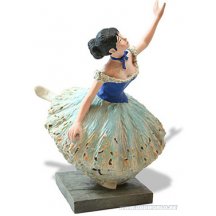 Degas Groene Danseres 1880 Beeld