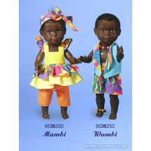 Schildkröt Mambi And Wumbi Poupée Set