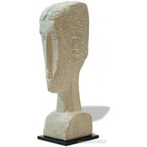 Modigliani  Female Head 1913 Beeld