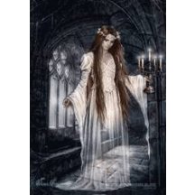 Ghost Victoria Frances Textiel Poster Vlag