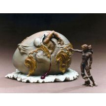 Salvador Dali Birth Of A New Human 2 Statue