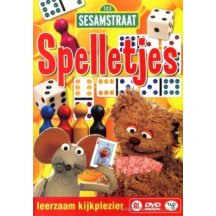 Sesamstraat-spelletjes DVD