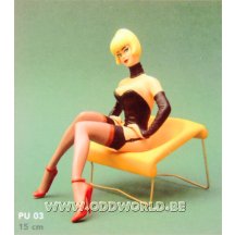Pin-up And Design Blondje Lola Beeld