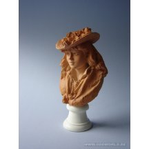 Auguste Rodin  Rose Beuret In Straw Hat Portrait   Statue