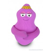 Barbapapa Barbamama Klein Kussen Pluche Violet