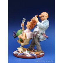 Profisti  Art Sculptor Comic Hairdresser Statue