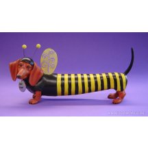 Hot Diggity Buzz Weinertekkel Dashond Hond Beeld