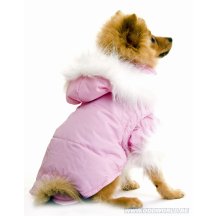 Nosy Parka For Dogs In Pink Dog Coat