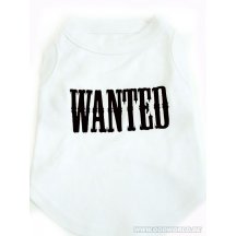 Wanted Dog Tshirt