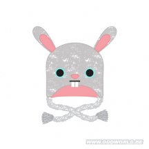 Freaks And Friends Grey Marled, Bunny Knit 