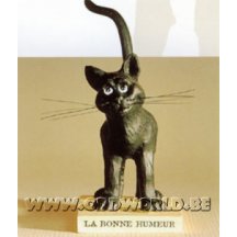 Black Cat Le Chat Domestique Good Mood Statue