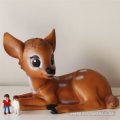 Hertje Bambi Look Retro Vintage Grote Lamp