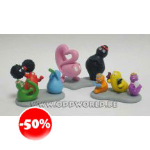 Barbapapa Mini Figuur In Metaal Set Rechts Beeldje