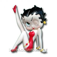 Betty Boop Leg Up Beeld