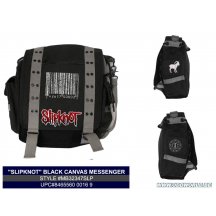 Slipknot Zwarte Canvas Messenger Tas