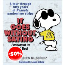 Snoopy Peanuts It Goes With Out Saying Boek