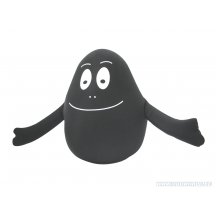 Barbapapa Klein Kussen Pluche Zwart