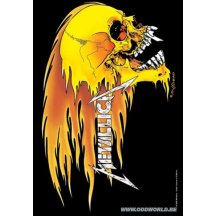 Metallica Skull Textiel Poster Vlag
