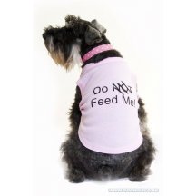 Do Not Feed Me Hond T-shirt