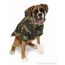 Stoere Parka Hond Camouflage Jas