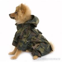 Camouflage Army Hond Jas