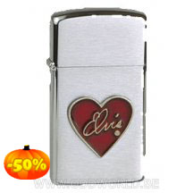 Zippo Elvis Presley Elvis Heart Emblem Slim Aansteker