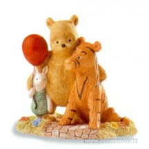 Classic Pooh Pooh En Knorretje Met Ballon Beeld