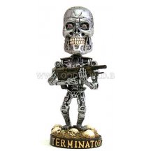 Terminator 2 Endoskeleton Bobbing Head Beeld
