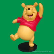 Winnie De Pooh Dancing Winnie The Pooh Large Beeld