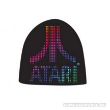 Atari Black Beanie Colour Printing 