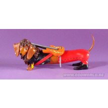 Hot Diggity Rockstar Tekkel Hond Beeld