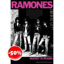 Ramones Rocket To Russia Poster